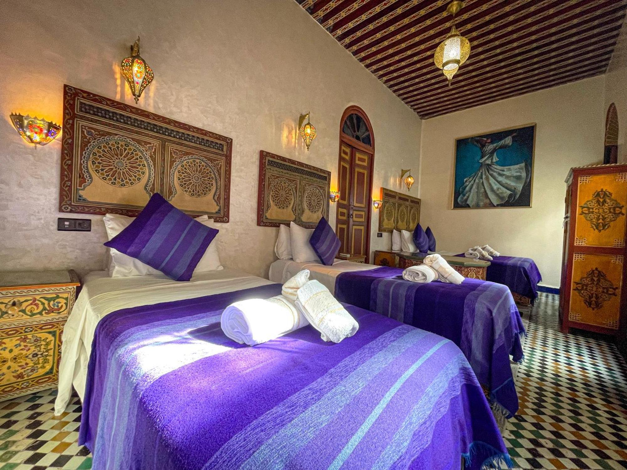 Riad Dar El Ouedghiri Fès Eksteriør bilde